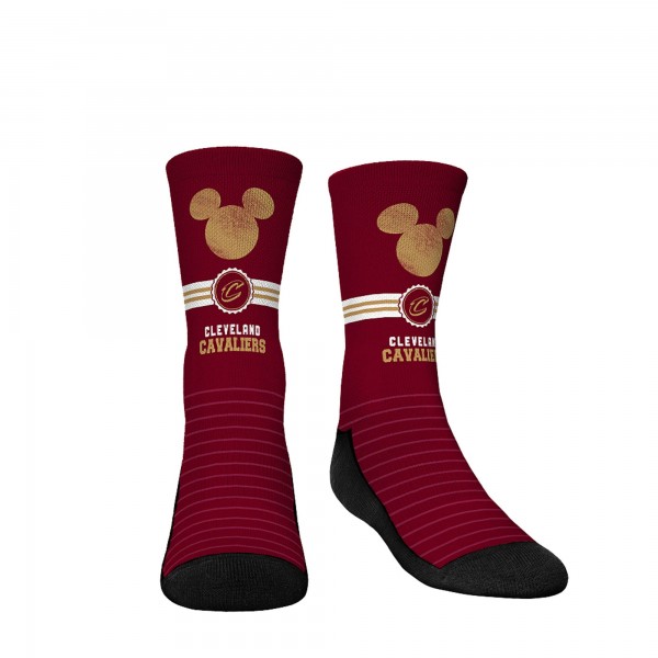Три пары носков Mickey Mouse Cleveland Cavaliers Rock Em Youth Disney Crew - Wine