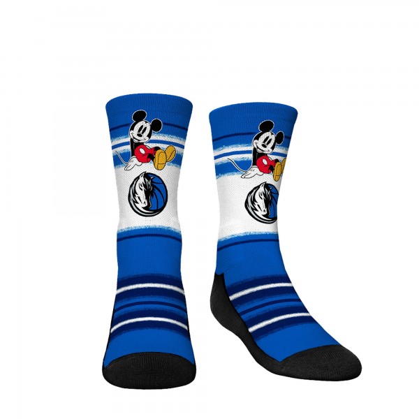 Три пары носков Mickey Mouse Dallas Mavericks Rock Em Youth Disney Crew - Blue