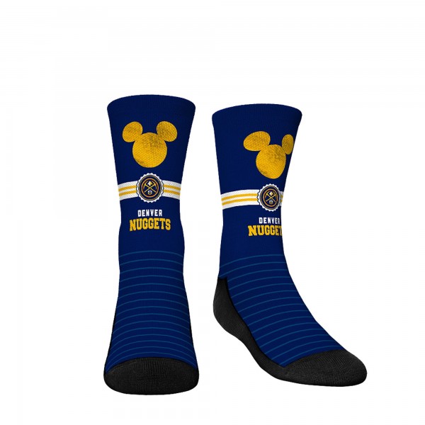 Три пары носков Mickey Mouse Denver Nuggets Rock Em Youth Disney Crew - Navy