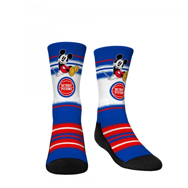 Три пары носков Mickey Mouse Detroit Pistons Rock Em Youth Disney Crew - Blue