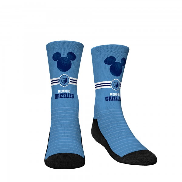 Три пары носков Mickey Mouse Memphis Grizzlies Rock Em Youth Disney Crew - Light Blue