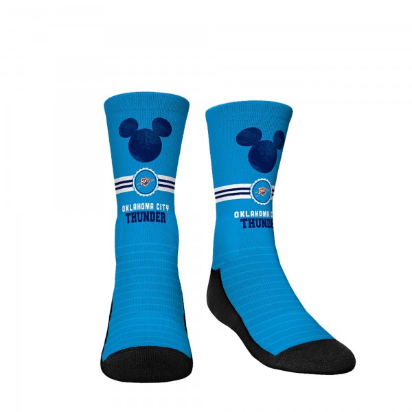 Три пары носков Mickey Mouse Oklahoma City Thunder Rock Em Youth Disney Crew - Light Blue