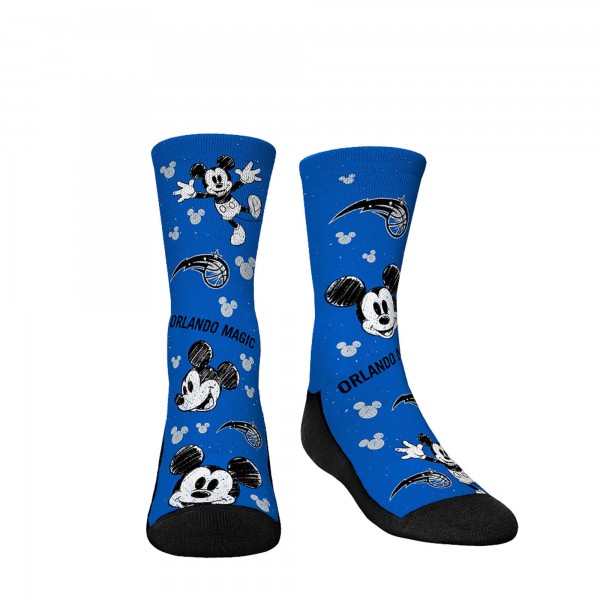 Три пары носков Mickey Mouse Orlando Magic Rock Em Youth Disney Crew - Blue