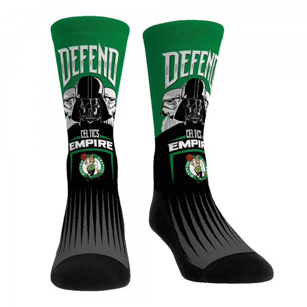 Три пары носков Darth Vader & Stormtrooper Boston Celtics Rock Em Unisex Star Wars - Kelly Green