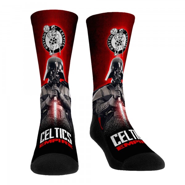 Три пары носков Darth Vader & Stormtrooper Boston Celtics Rock Em Unisex Star Wars - Kelly Green