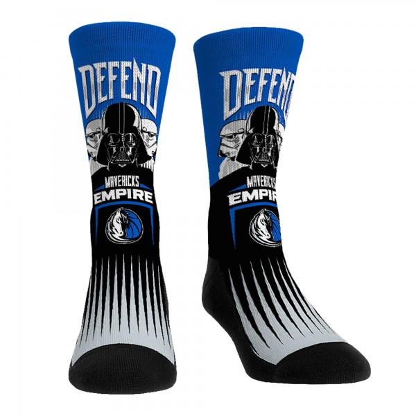 Три пары носков Darth Vader & Stormtrooper Dallas Mavericks Rock Em Unisex Star Wars - Blue