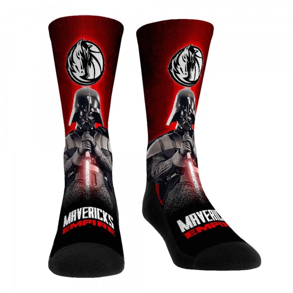 Три пары носков Darth Vader & Stormtrooper Dallas Mavericks Rock Em Unisex Star Wars - Blue