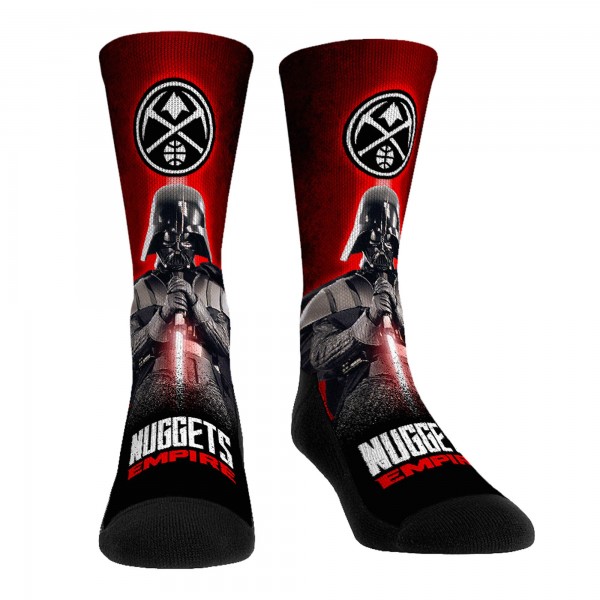 Три пары носков Darth Vader & Stormtrooper Denver Nuggets Rock Em Unisex Star Wars - Navy