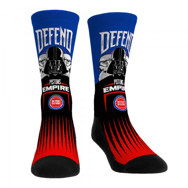 Три пары носков Darth Vader & Stormtrooper Detroit Pistons Rock Em Unisex Star Wars - Blue