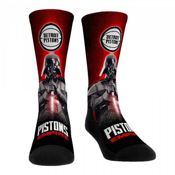 Три пары носков Darth Vader & Stormtrooper Detroit Pistons Rock Em Unisex Star Wars - Blue