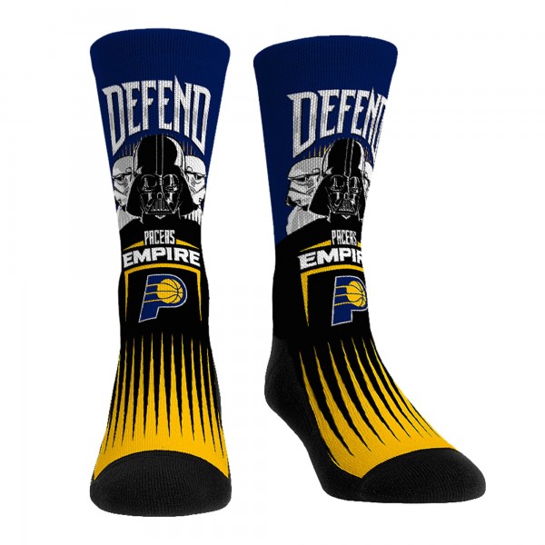 Три пары носков Darth Vader & Stormtrooper Indiana Pacers Rock Em Socks Unisex Star Wars Crew - Navy
