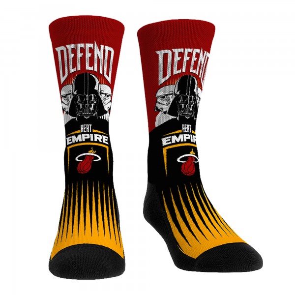 Три пары носков Darth Vader & Stormtrooper Miami Heat Rock Em Unisex Star Wars - Black
