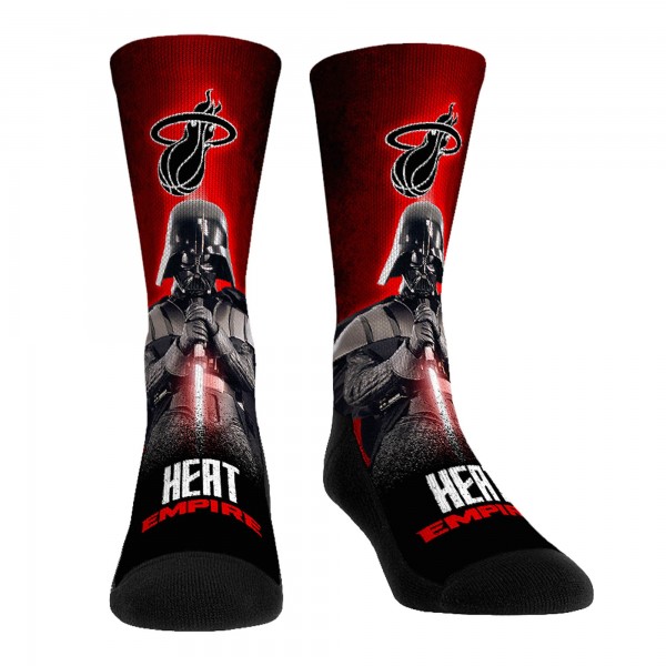 Три пары носков Darth Vader & Stormtrooper Miami Heat Rock Em Unisex Star Wars - Black