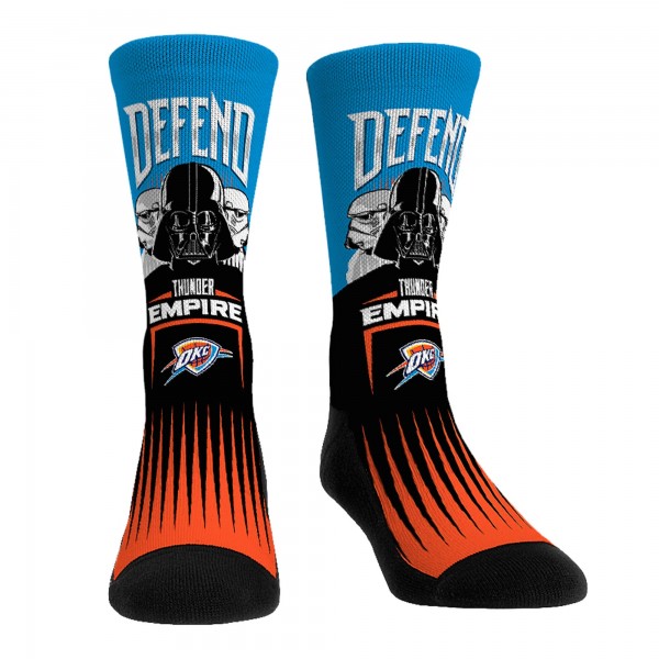 Три пары носков Darth Vader & Stormtrooper Oklahoma City Thunder Rock Em Unisex Star Wars - Light Blue
