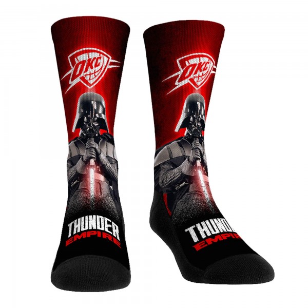 Три пары носков Darth Vader & Stormtrooper Oklahoma City Thunder Rock Em Unisex Star Wars - Light Blue