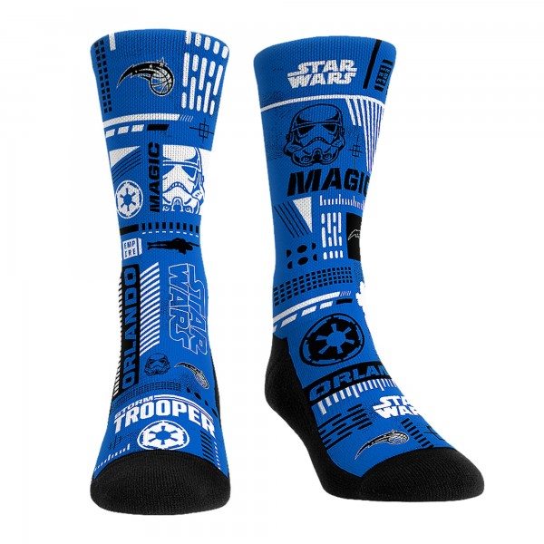 Три пары носков Darth Vader & Stormtrooper Orlando Magic Rock Em Unisex Star Wars - Blue