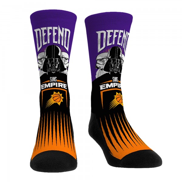 Три пары носков Darth Vader & Stormtrooper Phoenix Suns Rock Em Unisex Star Wars - Purple