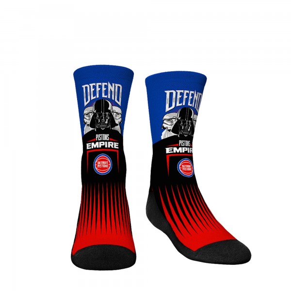 Три пары носков Darth Vader & Stormtrooper Detroit Pistons Rock Em Youth Star Wars - Blue