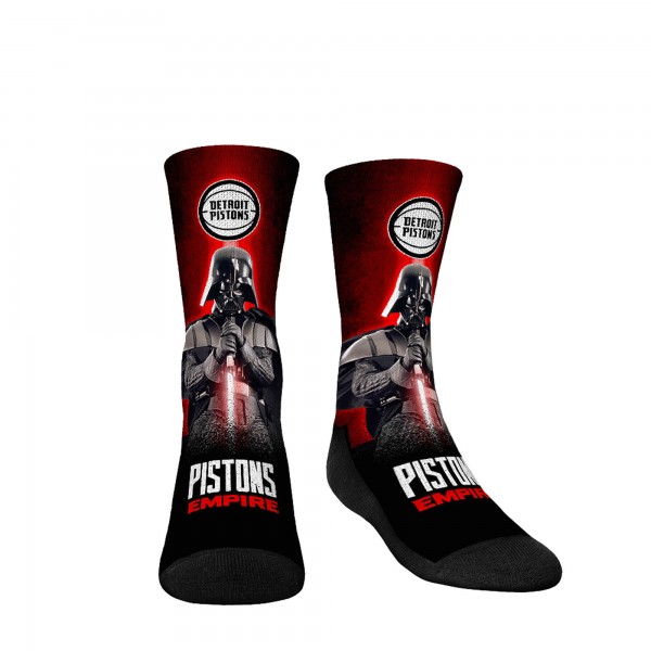 Три пары носков Darth Vader & Stormtrooper Detroit Pistons Rock Em Youth Star Wars - Blue