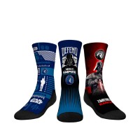 Три пары носков Darth Vader & Stormtrooper Minnesota Timberwolves Rock Em Youth Star Wars - Navy