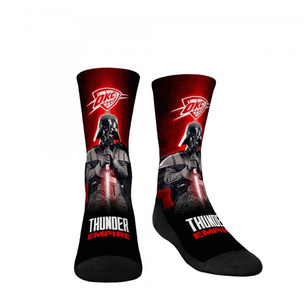Три пары носков Darth Vader & Stormtrooper Oklahoma City Thunder Rock Em Youth Star Wars - Light Blue