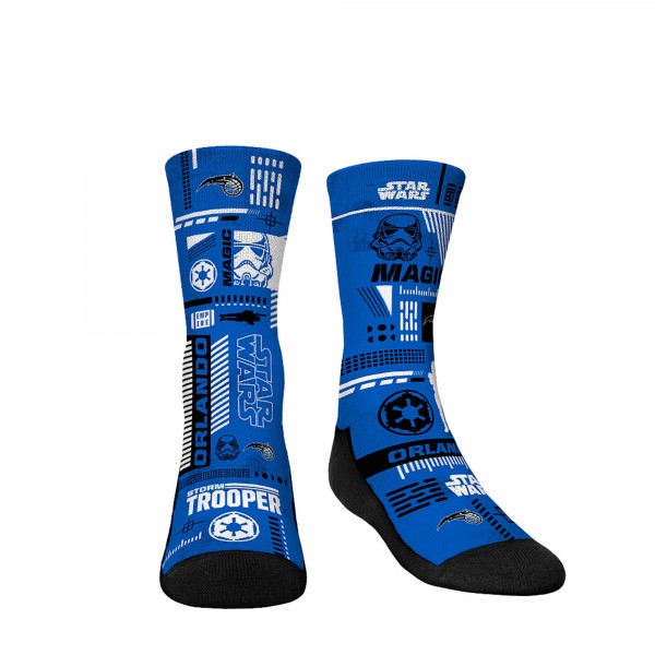 Три пары носков Darth Vader & Stormtrooper Orlando Magic Rock Em Youth Star Wars - Blue