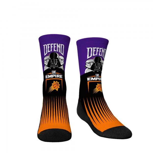 Три пары носков Darth Vader & Stormtrooper Phoenix Suns Rock Em Youth Star Wars - Purple