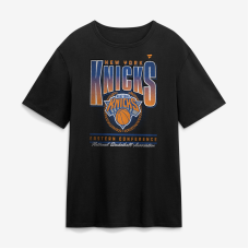 Футболка New York Knicks Fanatics Black Oversized Graphics Swish
