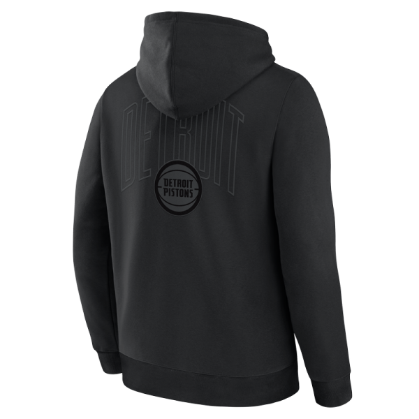 Detroit Pistons Fanatics Black Out Hoodie