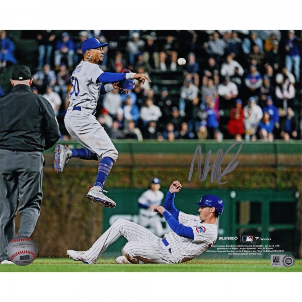 Mookie Betts Los Angeles Dodgers Autographed Fanatics Authentic 8 x 10 Shortstop Photograph