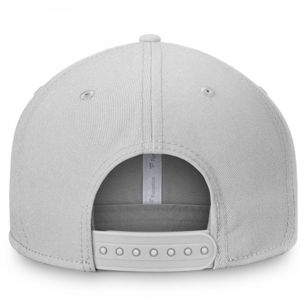 New York Yankees Fanatics Gray/Navy Line Drive Two-Tone Snapback Hat
