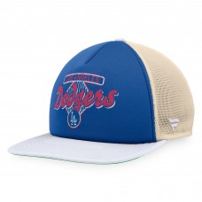 Los Angeles Dodgers Fanatics Royal/White Cooperstown Collection Talley Foam Trucker Snapback Hat