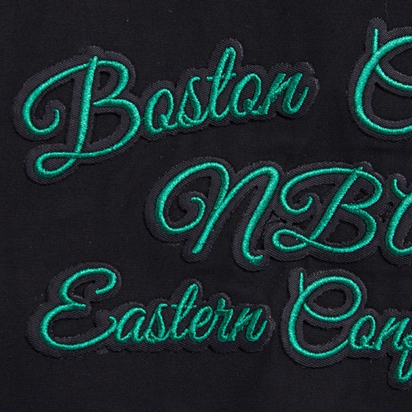 Толстовка на молнии Boston Celtics Pro Standard Hybrid - Black