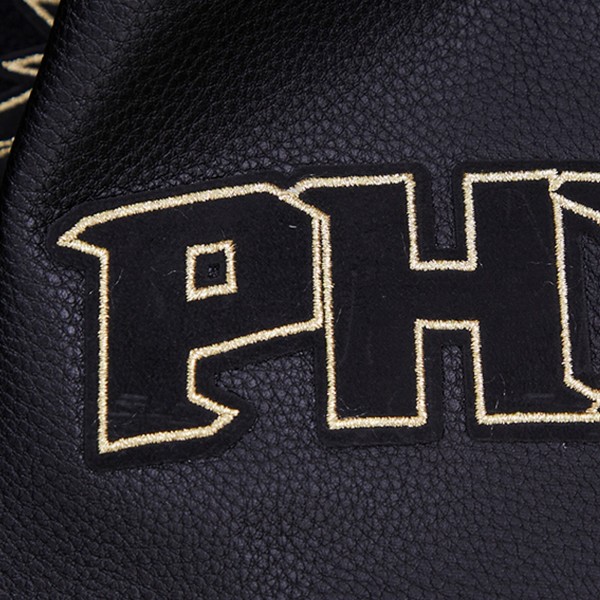Куртка Phoenix Suns Pro Standard Gold Stitch Varsity - Black