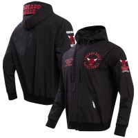 Толстовка на молнии Chicago Bulls Pro Standard Hybrid - Black
