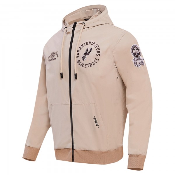 Толстовка на молнии San Antonio Spurs Pro Standard Hybrid - Khaki