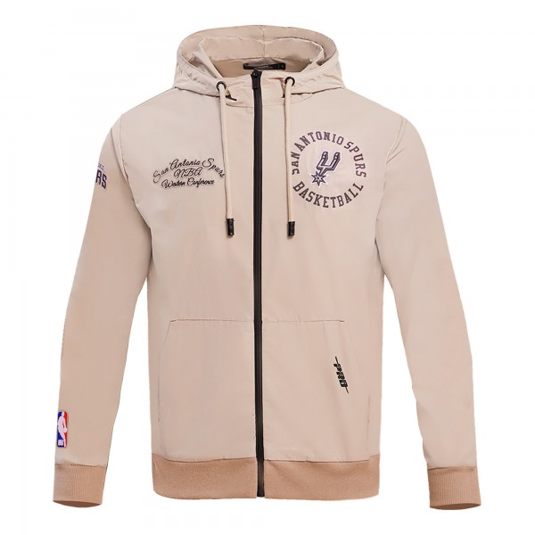 Толстовка на молнии San Antonio Spurs Pro Standard Hybrid - Khaki