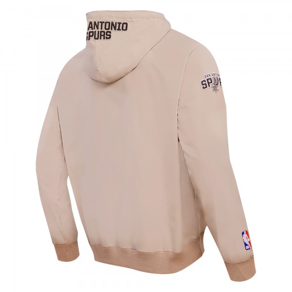 Толстовка на молнии San Antonio Spurs Pro Standard Hybrid - Khaki