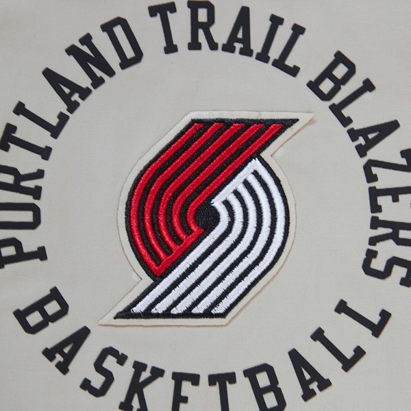 Толстовка на молнии Portland Trail Blazers Pro Standard Hybrid - Khaki