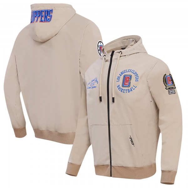 Толстовка на молнии LA Clippers Pro Standard Hybrid - Khaki
