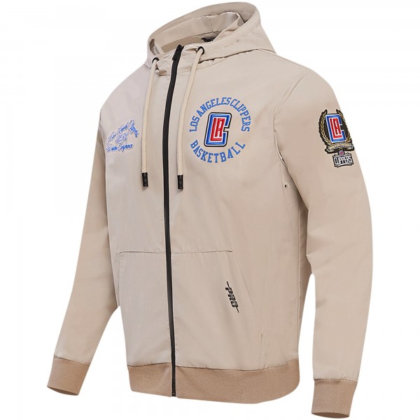 Толстовка на молнии LA Clippers Pro Standard Hybrid - Khaki