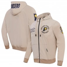 Толстовка на молнии Indiana Pacers Pro Standard Hybrid - Khaki