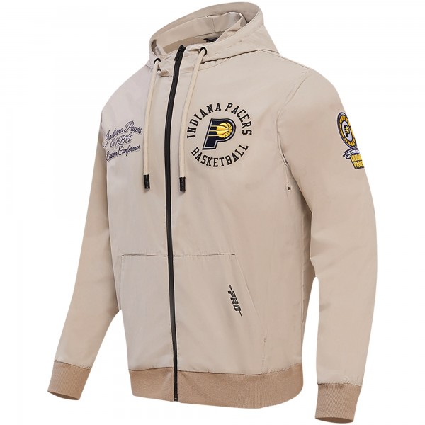 Толстовка на молнии Indiana Pacers Pro Standard Hybrid - Khaki