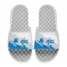 Шлепки Orlando Magic ISlide x Mitchell & Ness Youth Paint Stripe - White