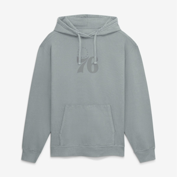 Толстовка Philadelphia 76ers Fanatics Gray Washed