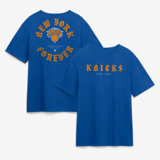Футболка New York Knicks Fanatics Blue Forever Legacy Cotton