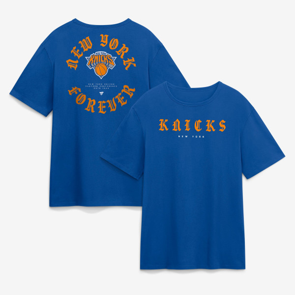 Футболка New York Knicks Fanatics Blue Forever Legacy Cotton