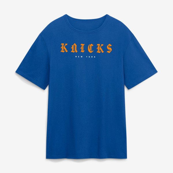 Футболка New York Knicks Fanatics Blue Forever Legacy Cotton