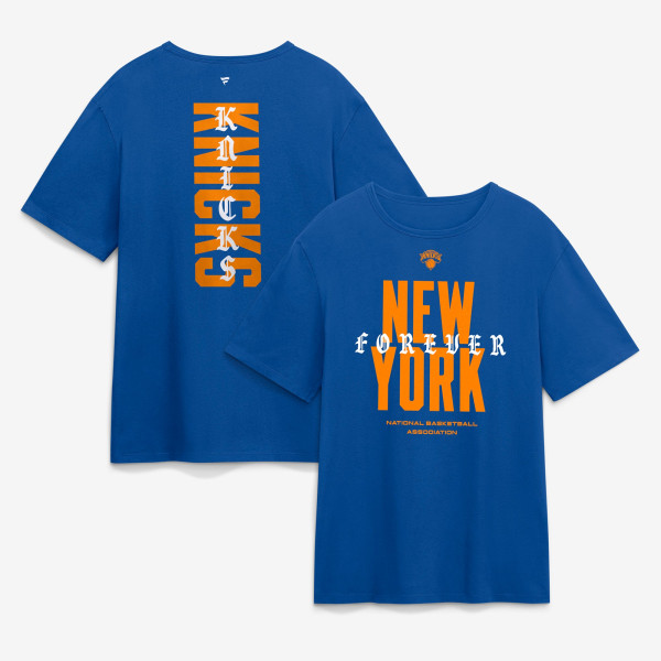 Футболка New York Knicks Fanatics Blue NY Forever Legacy Cotton