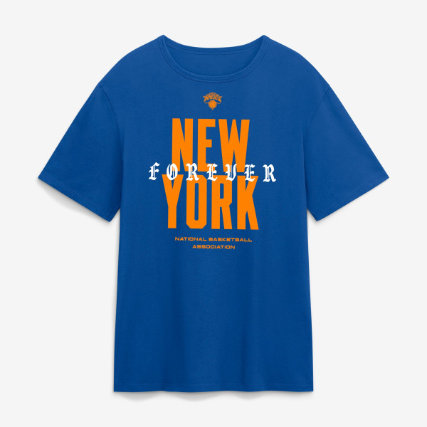 Футболка New York Knicks Fanatics Blue NY Forever Legacy Cotton